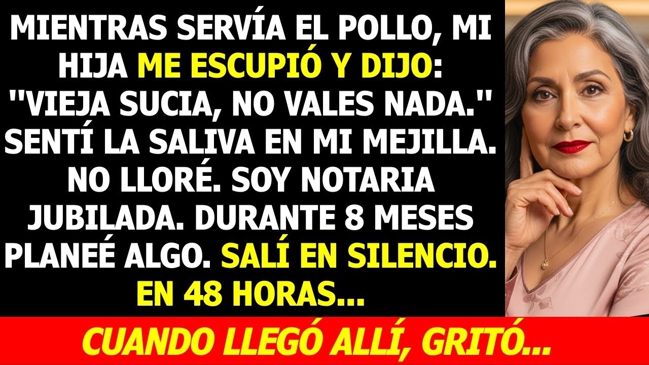 Me escupió frente a todos   No vales nada     8 meses planeé algo  Lo que descubrió me