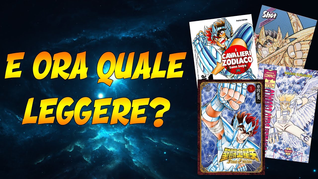 Le edizioni del manga di Saint Seiya
