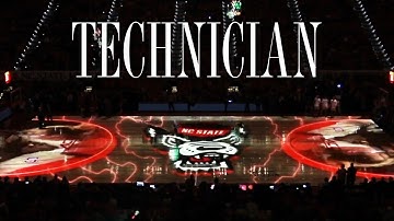 NC State basketball pregame introduction