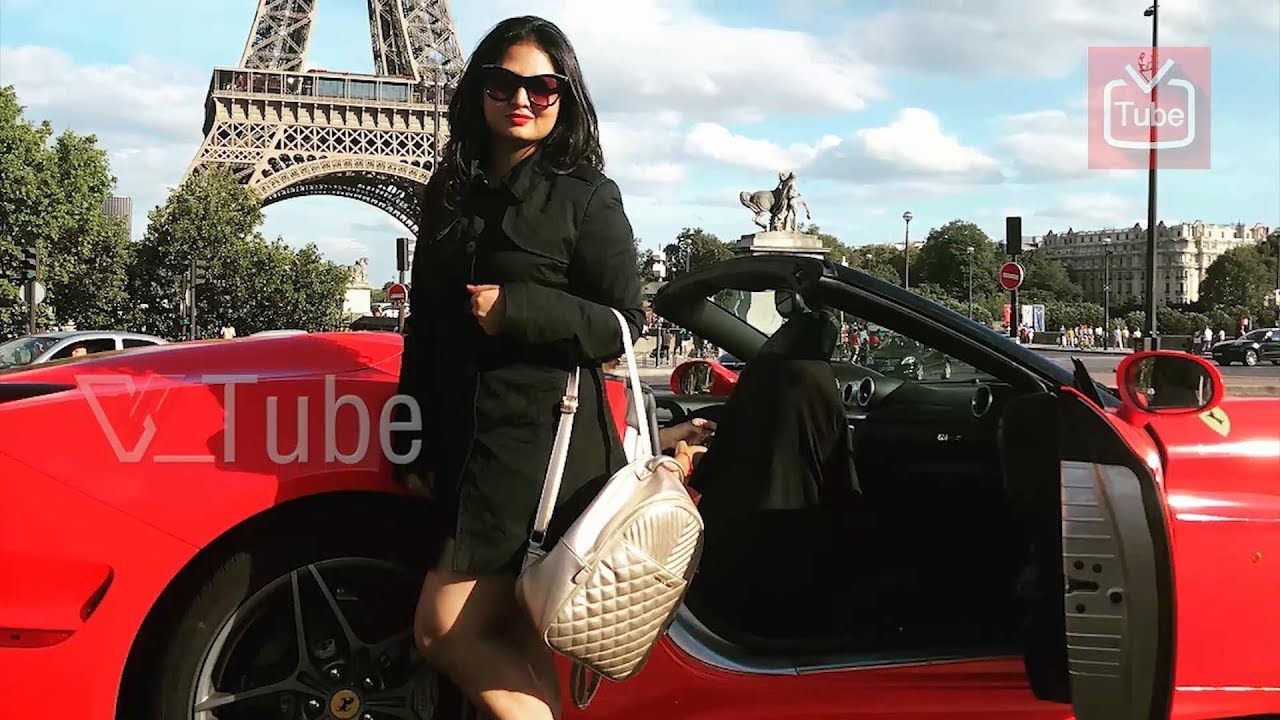 Amulya Enjoying Her Holiday In Paris With Husband | 2018