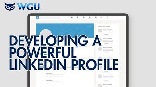 Developing A Powerful LinkedIn Profile Dec 2025