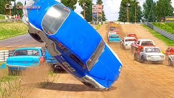 Next Car Game: Wreckfest Crash Compilation #1