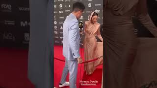 Natalia Oreiro entrevistada en la alfombra roja de los Premios Platino 2023 (2)