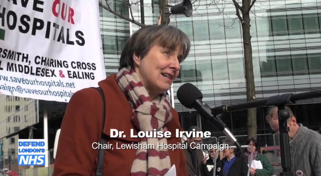 Save Our Hospitals rally - Lyric Square, Hammersmith, London