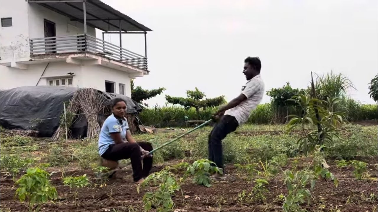 Vlod_122 ફાર્મ Work @Mita_Chauhan @Mita_Chauhan_Vlog 