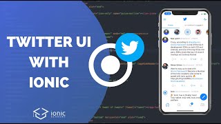Building the Twitter UI with Ionic Components | Built with Ionic screenshot 4