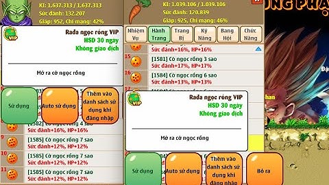 mở rada ngọc rồng sv12