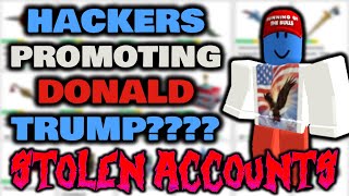 Many Roblox accounts stolen!? And changed into a Donald Trump bot?