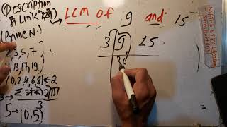 LCM of 9 and 15 in Hindi | How to calculate LCM by KclAcademy