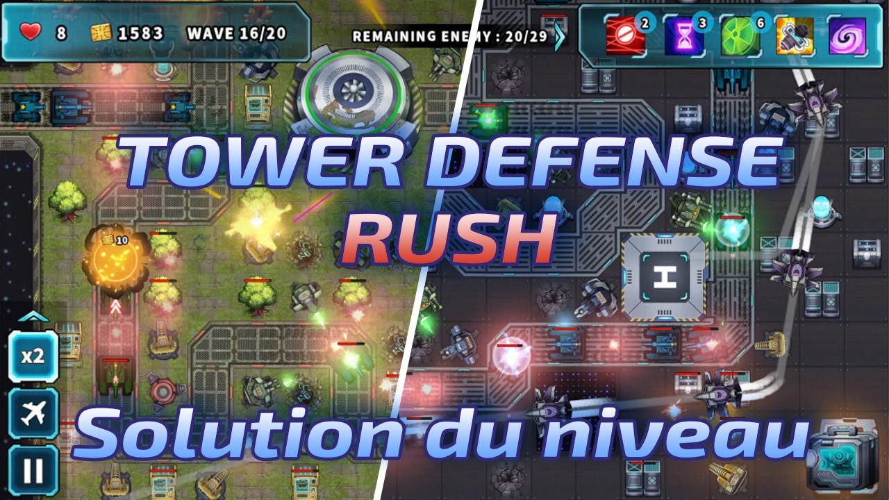 Tower Défense Rush : Niveau 174