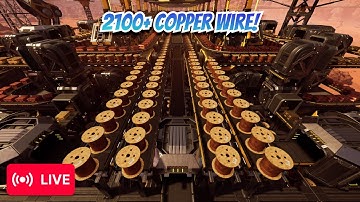 Turning 2100+ Wire into 45 Automated Wiring per Minute!  - Ep. 16 -  Lets Play - Satisfactory 1.1