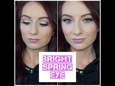 Chit Chat - GRWM - Drugstore Eye Tutorial - Bright Spring Eye - shadesofkassie - 동영상