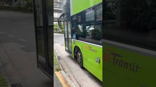 SBS Transit MAN A95 Euro 6 Batch 5 Departing Bus Stop SG6191E