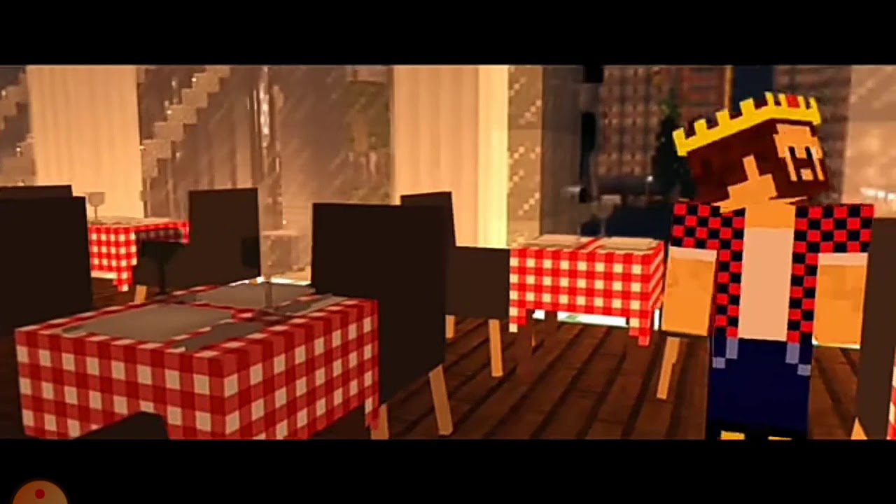 Песня я люблю тебя давно клип майнкрафт - YouTube