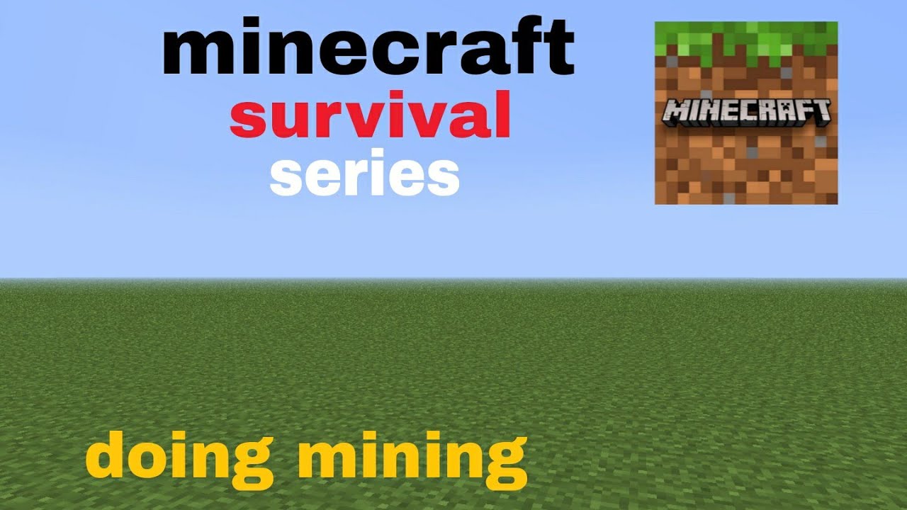 going to mining in minecraft ( minecraft survival series) #2 - YouTube