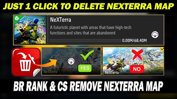 how to gat🤔only barmuda map in br rank || nextera map delete❗kaise kare nextera #Mr. Indian Hecker
