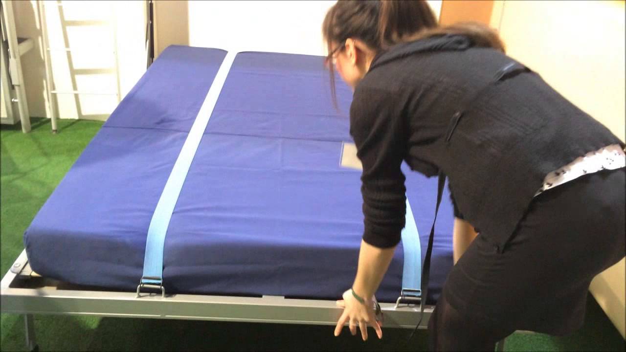 Letto a scomparsa flat apertura e chiusura youtube