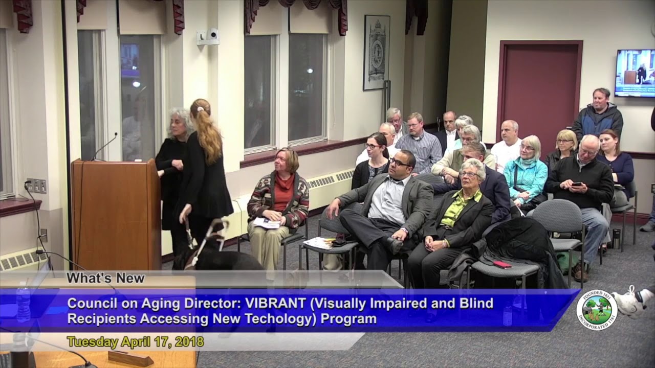 Natick Selectmen Meeting Discusses Assistive Technology YouTube