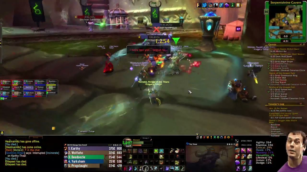 Lvl 30 Twinks Drops Serpentshrine Cavern