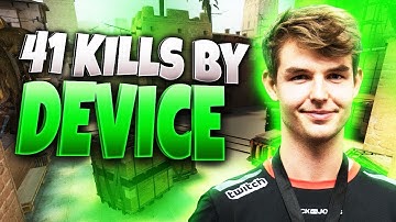 CS:GO - dev1ce 41 kills on Mirage @ FACEIT