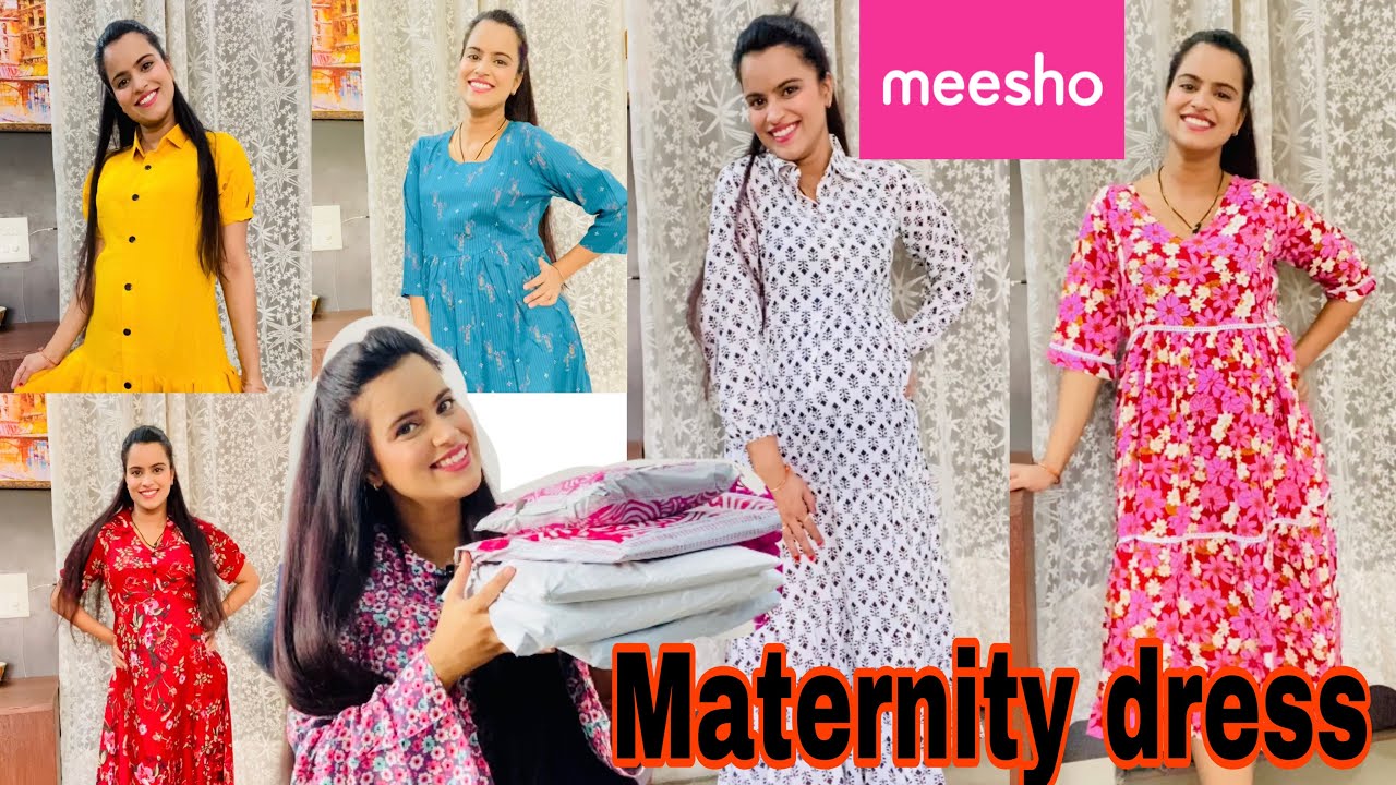 Maternity dress/ Meesho haul /under 500₹ / haul / Palak_lifestyle 