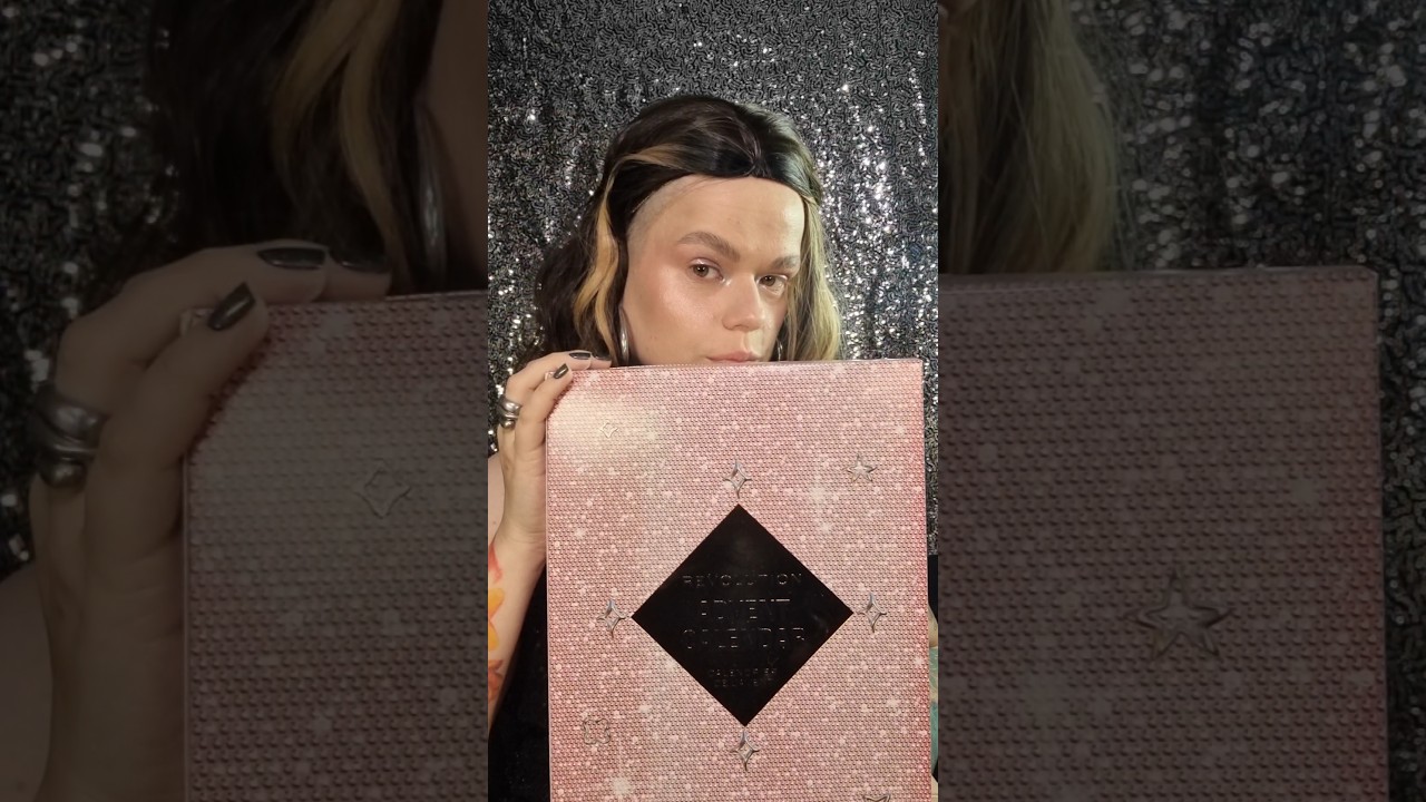 All swatches of lip products from the advent calendar Makeup Revolution #makeup #makeupshorts