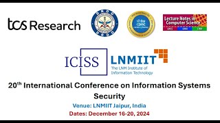 🎥 Day 1: 20th International Conference on Information Systems Security screenshot 3