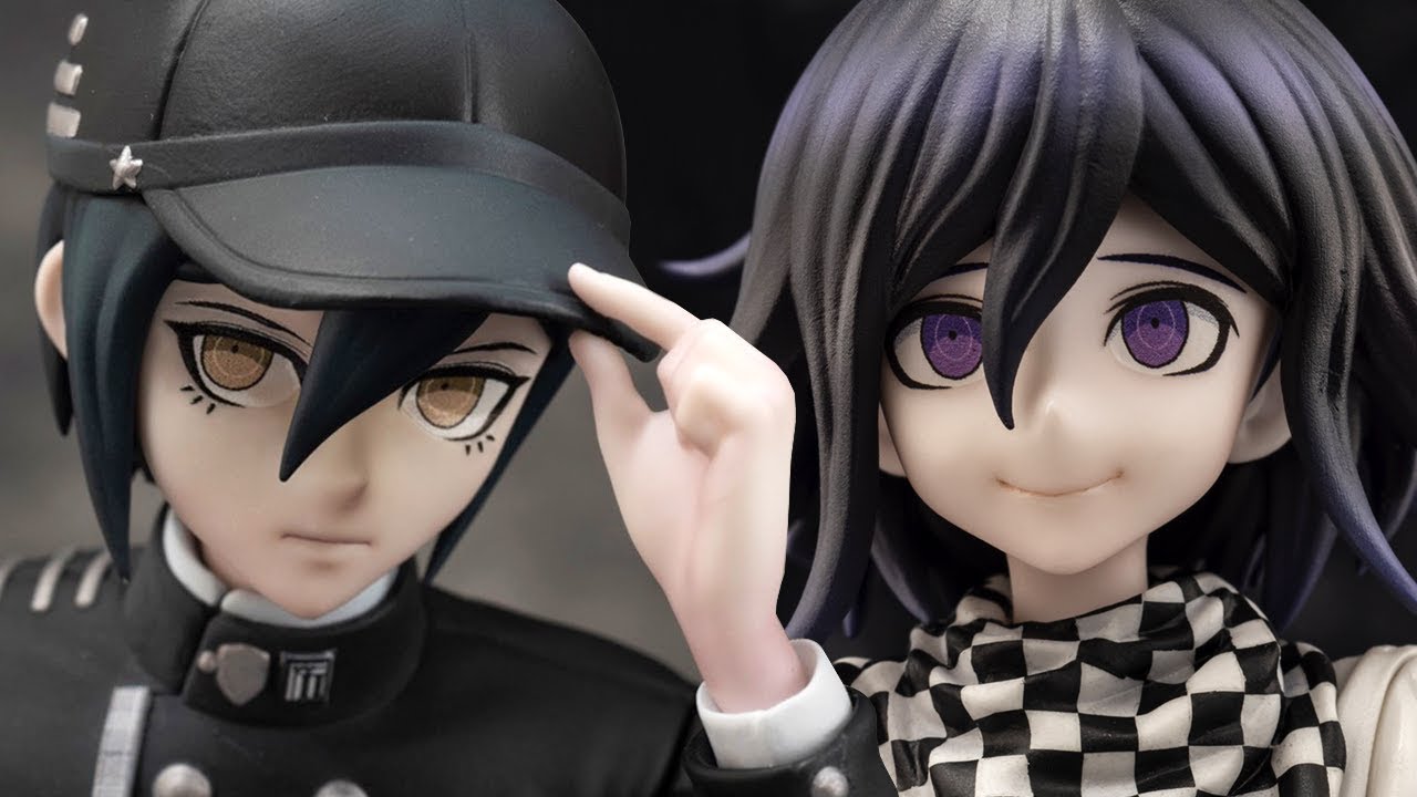 Danganronpa V3 Shuichi Saihara, Kokichi Ouma & Nagito Komaeda official figures...