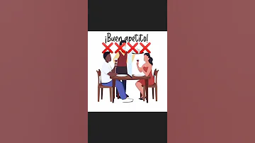 كيف نقول شهية طيبة بالاسبانية 