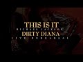 DIRTY DIANA - THIS IS IT (LIVE VOCALS) - Michael Jackson (A.I)