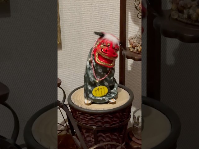 Shishimai (Japanese lion dance) Amazing Gift 踊る獅子舞 縁起物 ギフト✨