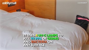 CLENSEBOT- WORLD’S FIRST BACTERIA KILLING ROBOT