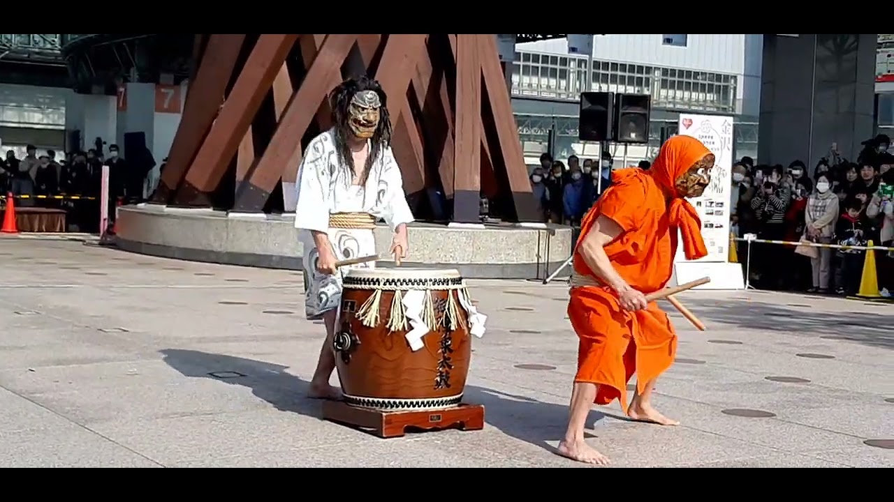 御陣乗太鼓　2024.3.16 北陸新幹線金沢・敦賀間開業イベント
