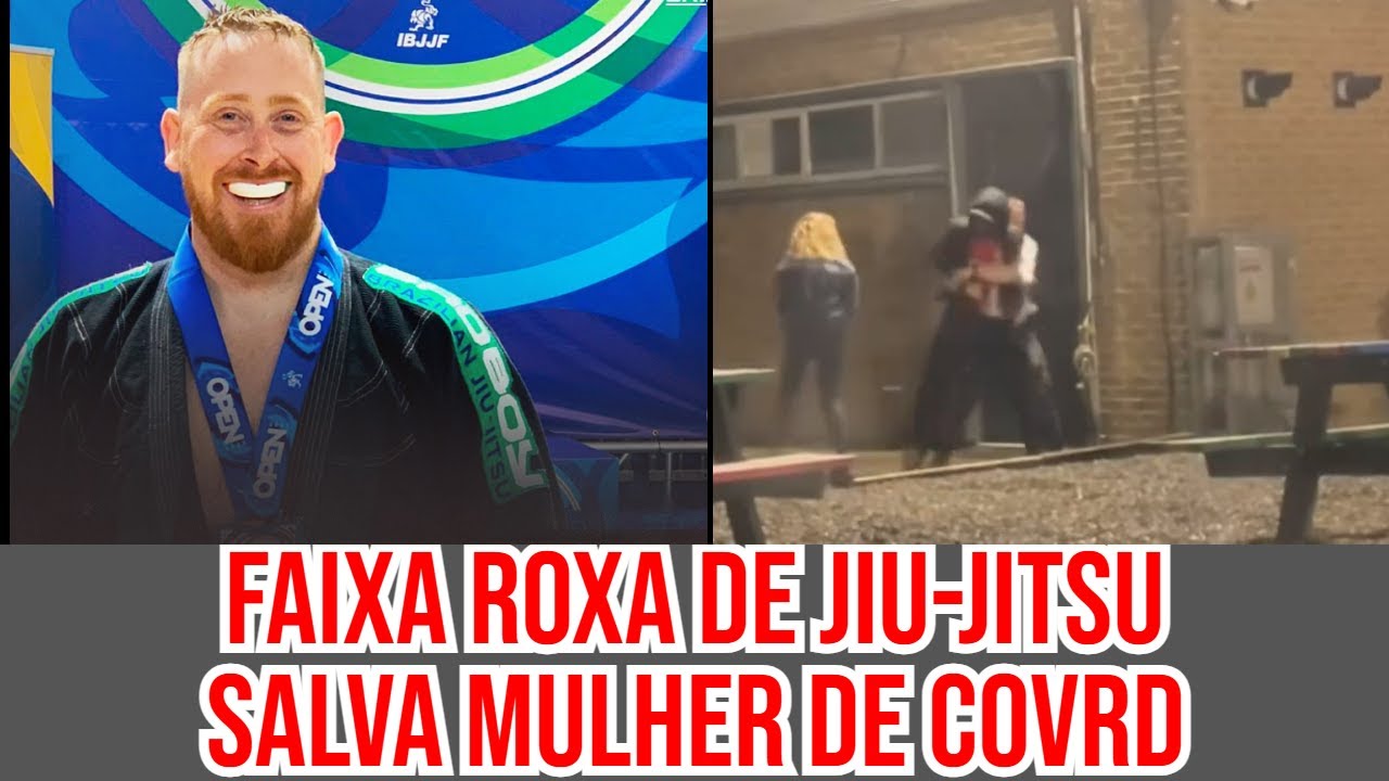 FAIXA ROXA DE JIU-JITSU TEVE QUE USAR O QUE SABIA PARA SALVAR UMA ...