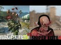 Sniper Ghost Warrior 3 VS Sniper Elite 4: Physics Animations & Bullet Cam Comparison