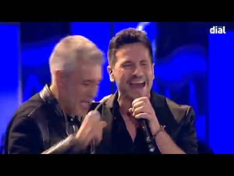 Sergio Dalma y David DeMaría en los Premios Dial