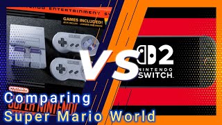 Comparing Super Mario World, Old vs  New