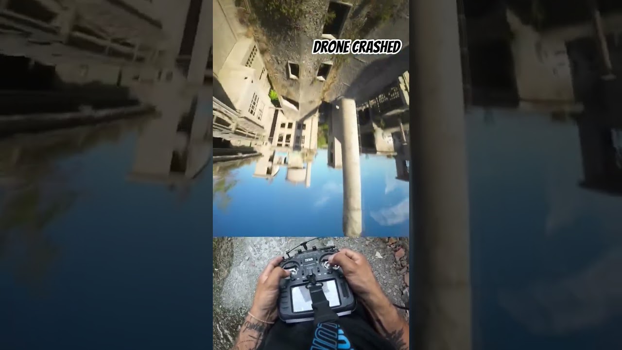 FPV Drone Crash Caught on Camera! 😢 | Epic Fail During Flight Test