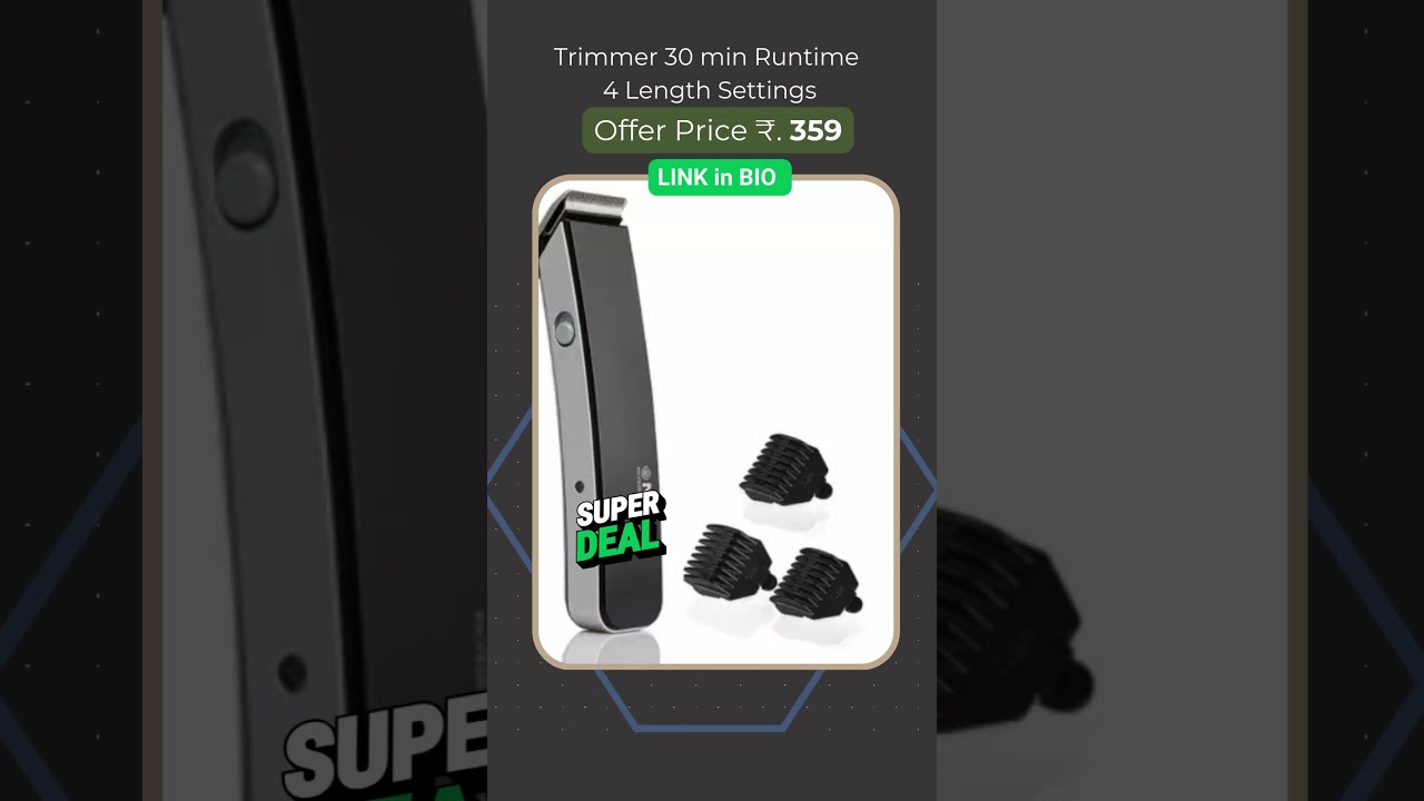 Best Trimmer for Men Under 500 