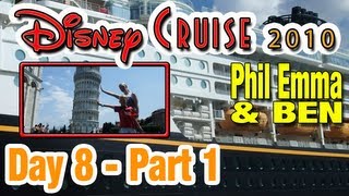 Disney Med Cruise 2010 - Day 8 - 1 Of 3 - La Spezia, Italy Pisa