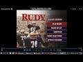 Opening to Rudy 2000 DVD