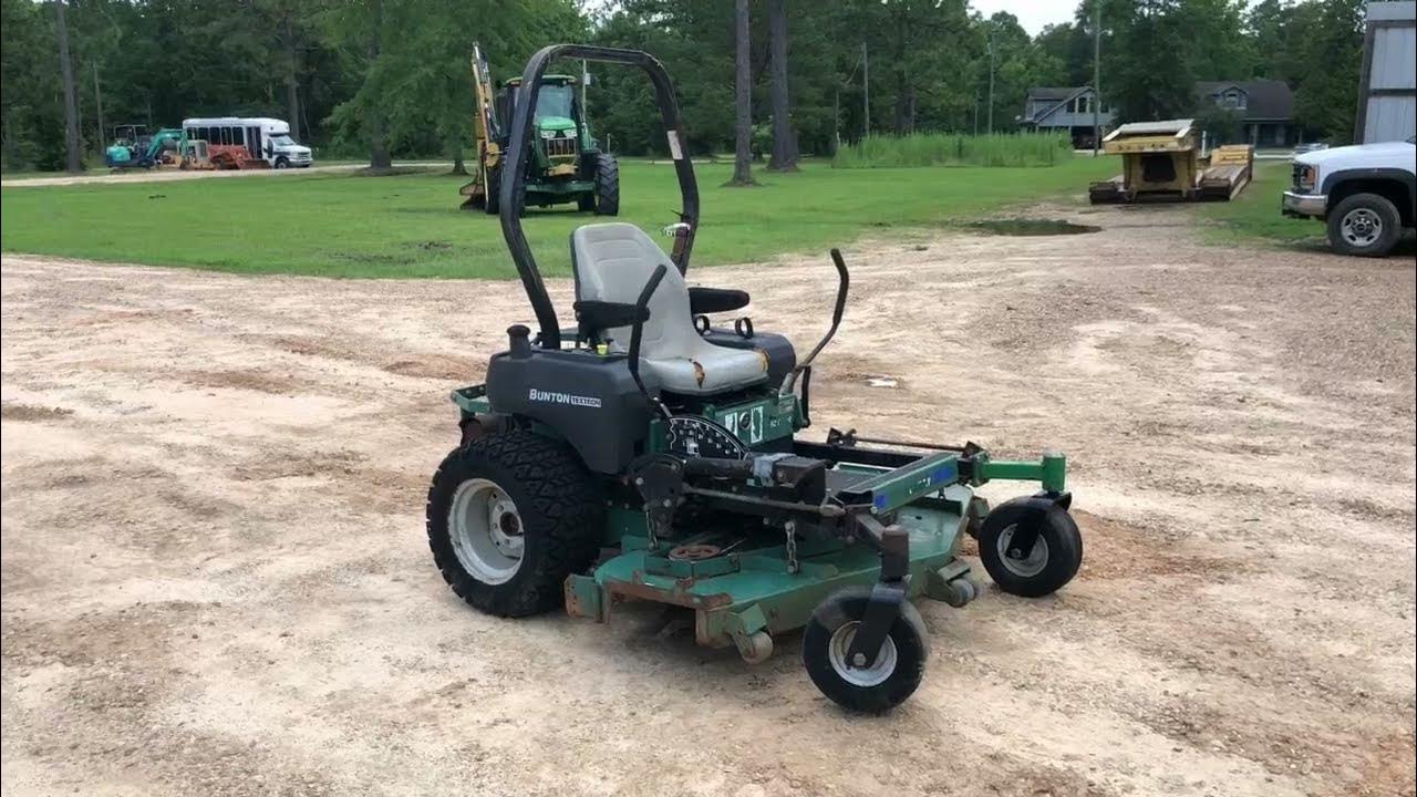 Bunton Textron BZT2250 62in Zero Turn Mower SN0478 - YouTube