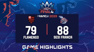 SESI - Franca - Após jogo equilibrado, Sesi Franca Basquete é superado pelo  Flamengo