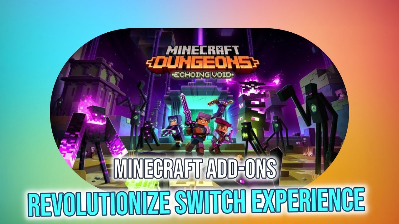 Minecraft Add-Ons: Revolutionizing Gameplay on Nintendo Switch - YouTube