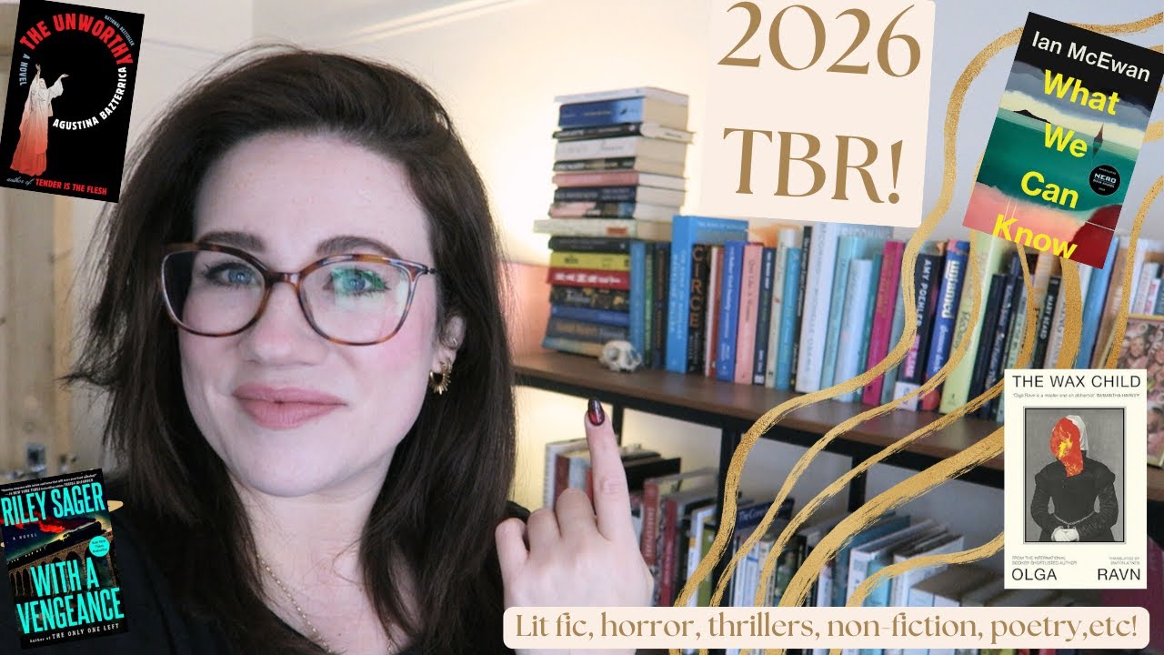 My high priority reads for 2026 📚 (Lit Fic, Horror, Thrillers & Poetry TBR!)