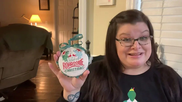 Flosstube #79- Circle and Oval Christmas ornaments