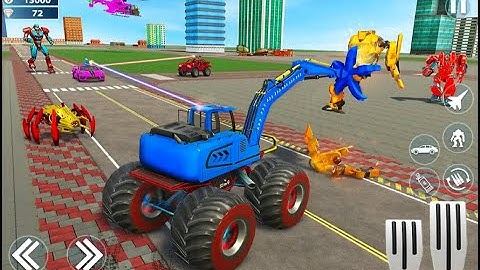 Monster Crane Robot Game