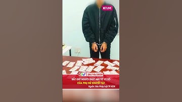 BẮT GIỮ NGƯỜI GIẬT 460 TỜ VÉ SỐ CỦA PHỤ NỮ KHUYẾT TẬT