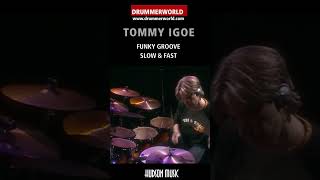DRUM LESSON: Tommy Igoe: FUNKY GROOVES SLOW & FAST - #tommyigoe  #drummerworld #hudsonmusicofficial