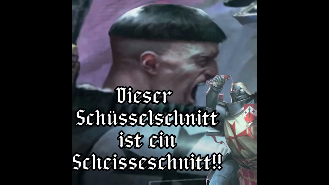 Black Templar Bowlcut Warhammer 40k Meme Dub